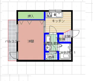 森塚第7マンション【2階】の間取り