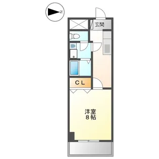 センチュリー材菊【4階】の間取り