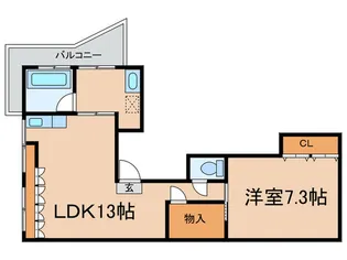 小石川ヒルズ【1階】の間取り