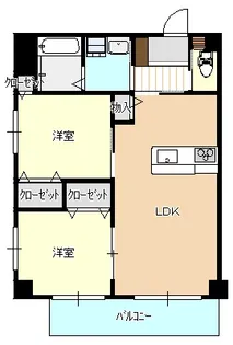SK舟入【8階】の間取り