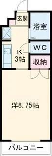 メゾンドニュースリー【3階】の間取り