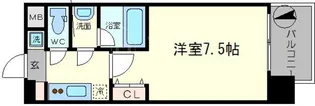 スプランディッド難波II【3階】の間取り