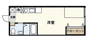 モーリスI【3階】の間取り