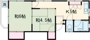フレンドリープラザI【2階】の間取り