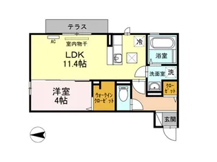 ミズノ【1階】の間取り
