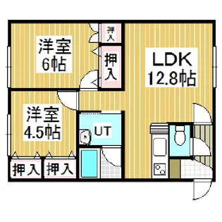 ドリームズテラス【3階】の間取り