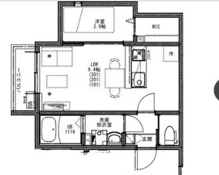 KEIAI RESIDENCE せんげん台VI【3階】の間取り