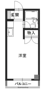 キャロル江坂【2階】の間取り