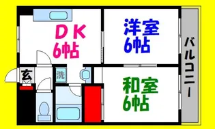 カーソルサヴァリンナ【3階】の間取り