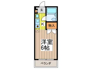 KCフラッツ【2階】の間取り