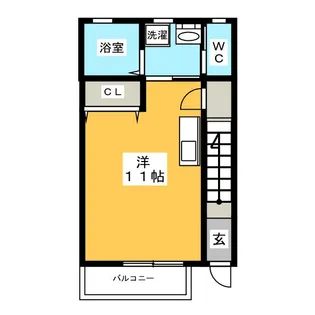 SakuraLuce【2階】の間取り
