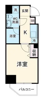 マイナビSTAYスタイル武蔵小杉【7階】の間取り