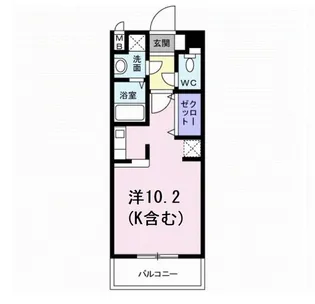 カーサ ビータス【3階】の間取り