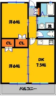 NKCORT【2階】の間取り