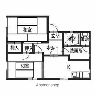フレグランス打田【1階】の間取り