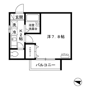 トレビュー松原【2階】の間取り