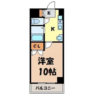 カーサ新栄【4階】の間取り