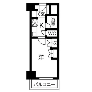 アーバンエース新大宮パル【7階】の間取り