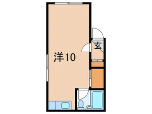 センターハイツ【1階】の間取り