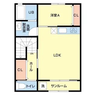REDES SASAGUCHI【2階】の間取り