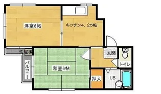 第2グラムビル【3階】の間取り