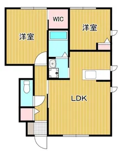 アネックスミオンB【1階】の間取り