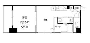LeavellGrande横浜中川【6階】の間取り