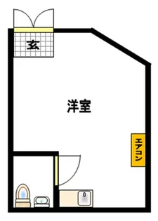 リバーサイドアネックス【1階】の間取り