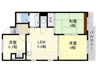 センターヒル橘【2階】の間取り