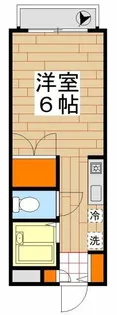 カセロたまプラーザ【2階】の間取り