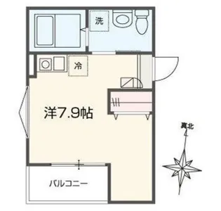 メゾン ルミエール【1階】の間取り
