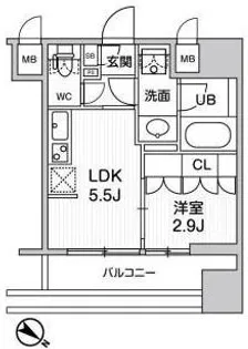 nido SUGAMO【9階】の間取り