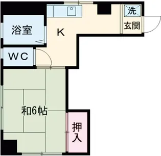 明宏ビル【4階】の間取り
