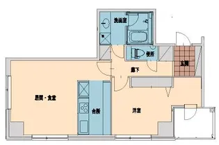 代官山プラザ【7階】の間取り