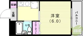 プリンス小束山【2階】の間取り