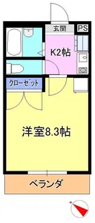 LANDヒカリ【1階】の間取り