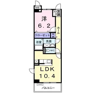 ソール・オリエンスC【3階】の間取り
