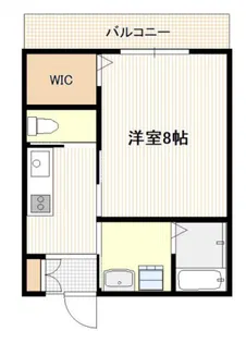 シャンクス屋代【3階】の間取り