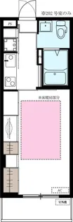 リブリ・アクエリアス【2階】の間取り