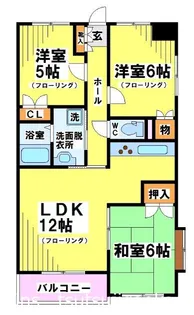グランシャリオ【2階】の間取り