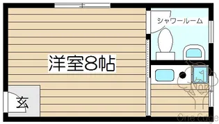 Azuma Apartment【4階】の間取り