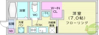 サンクレストM【1階】の間取り