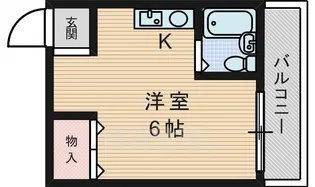 仲田マンション【2階】の間取り