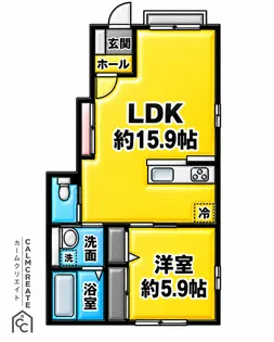 Grand-rouge【1階】の間取り