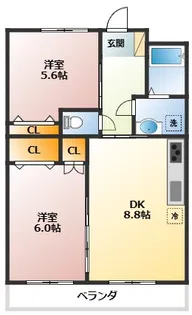 サニーホームズ【1階】の間取り