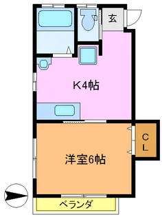 東京都墨田区京島3【アパート】の間取り
