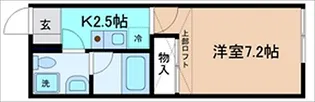 キャッスル石引【2階】の間取り