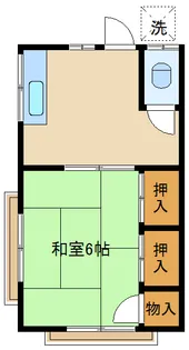 光鱗荘【2階】の間取り