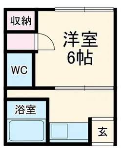 Kハイツ1号棟【1階】の間取り