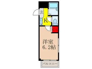 カ-サ中村【1階】の間取り